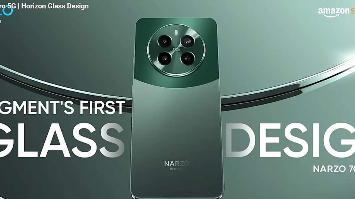 realme Narzo 70 Pro 5G hadir dengan kamera Sony IMX890, layar AMOLED 120Hz, dan fast charging 67W di harga Rp3 jutaan.
(screenshot youtube)