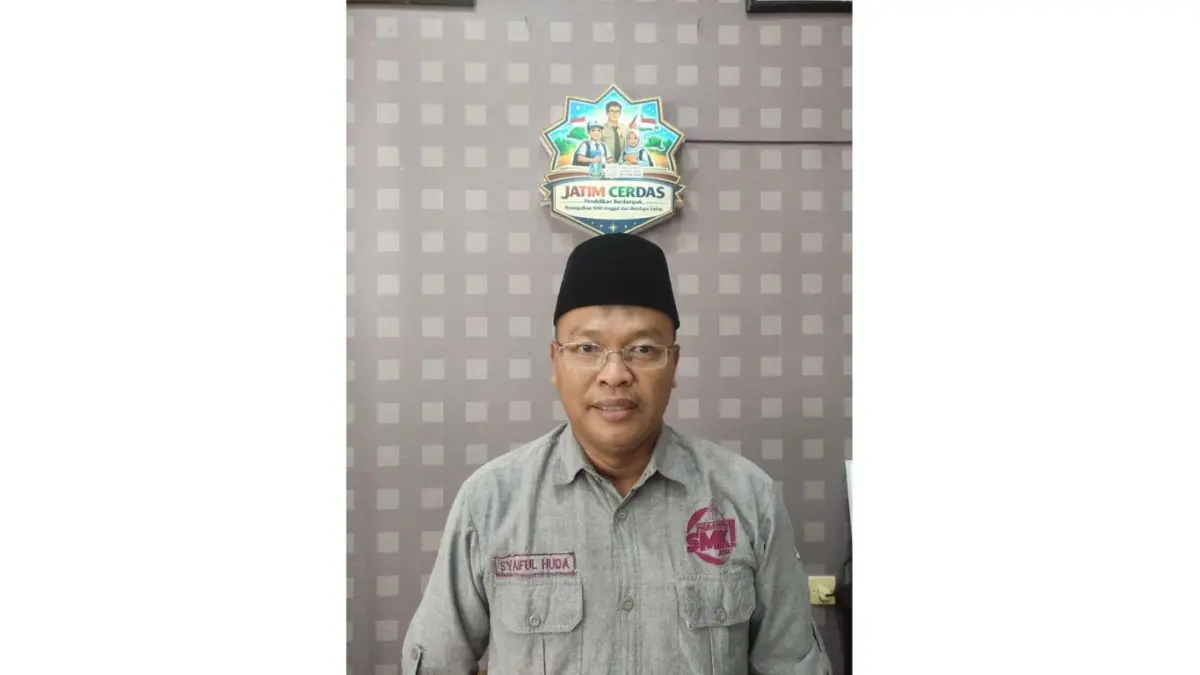 Kepala SMKN 3 Boyolangu, Syaiful Huda.