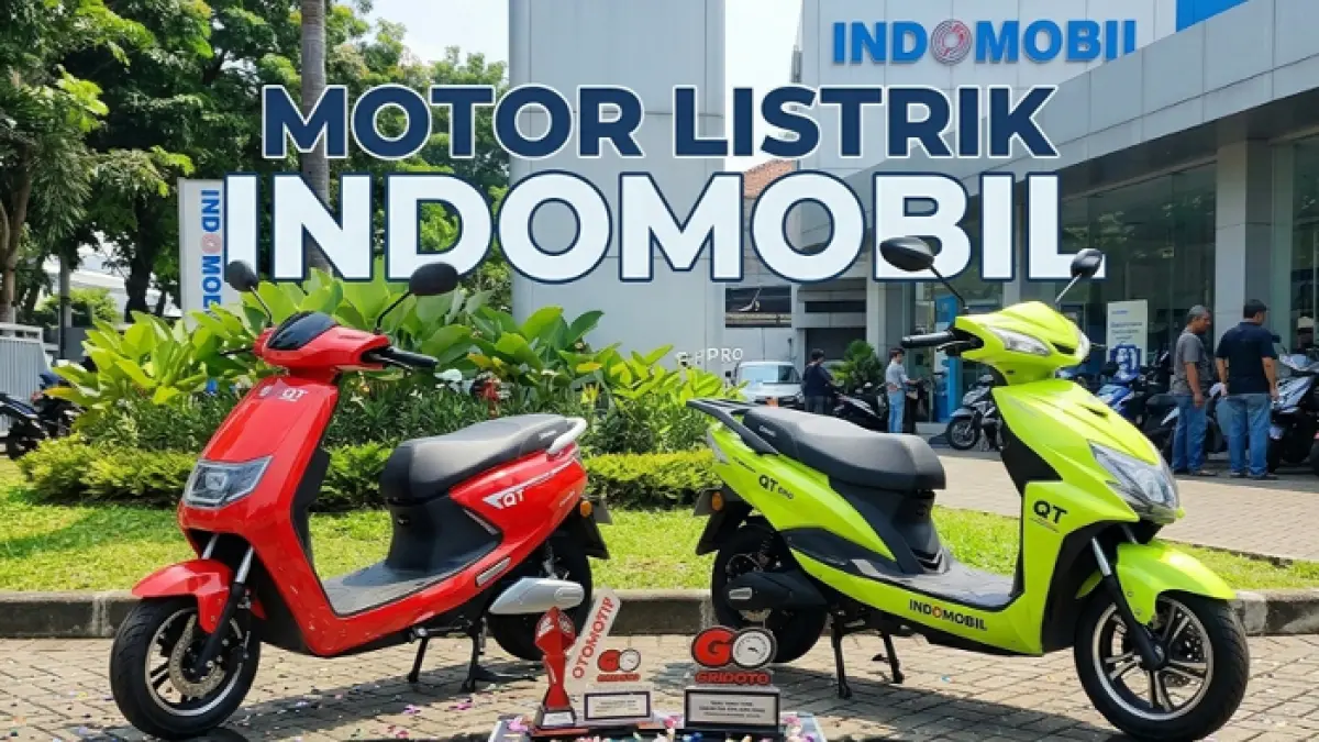 Motor listrik Cutie Indomobil hadir Rp15 juta! Simak spesifikasi, fitur, dan desain imutnya yang cocok untuk harian. (GeminiAI) 