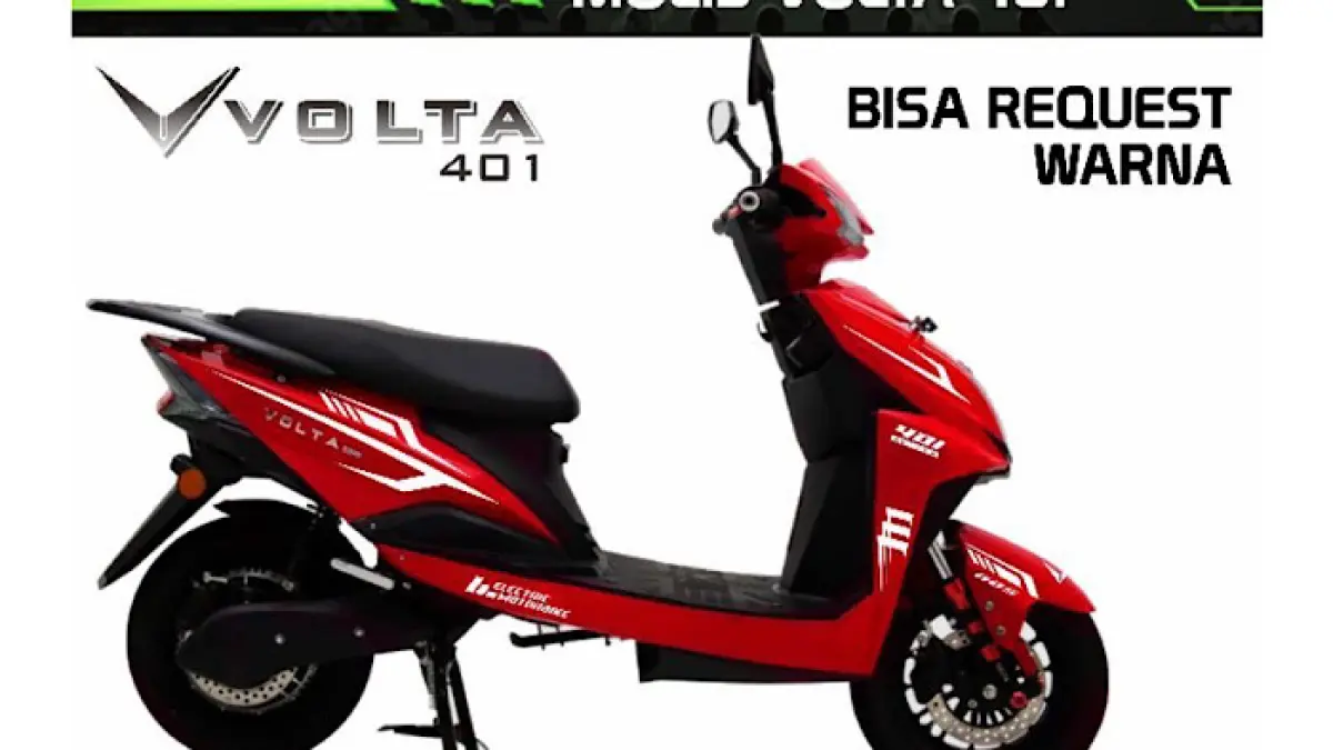 Review motor listrik Volta 401, fitur lengkap dengan baterai ganda dan garansi seumur hidup untuk penggunaan harian.