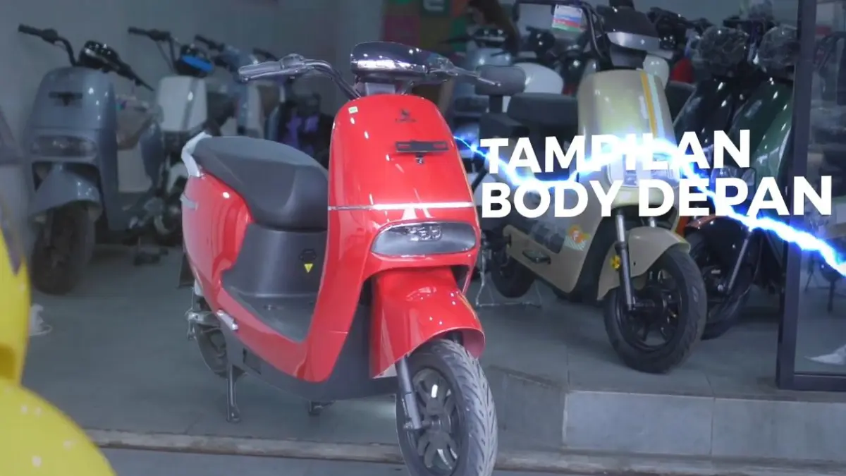 5 sepeda listrik Exotic terbaik 2023 dengan harga mulai Rp3 jutaan, fitur canggih, desain modern dan jarak tempuh 40 km.(screenshot youtube)