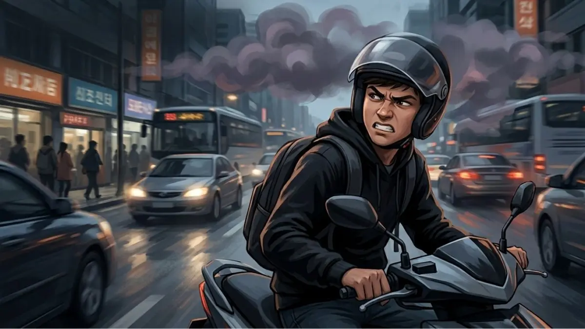 Satlantas Polres Tulungagung mencatat sebanyak 260 pelajar terlibat kecelakaan sepanjang 1 Januari hingga 28 April 2026.(ILUSTRASI GEMINI AI)