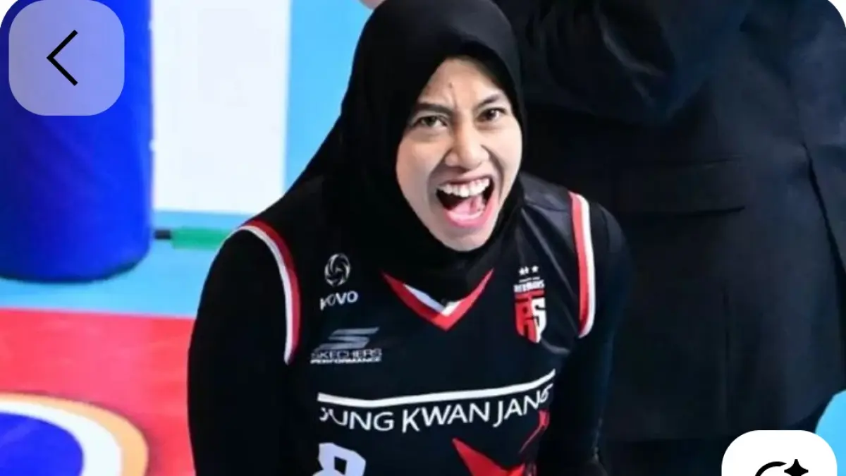 Megawati Hangestri cetak 35 poin di Liga Voli Korea, spike brutal Megatron bikin lawan tak berkutik.(pinterest)