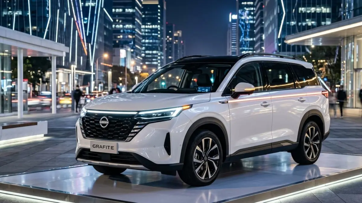 Nissan Grafite 2026 siap meluncur sebagai MPV 7 seater modern pesaing Toyota Avanza dan Mitsubishi Xpander.
