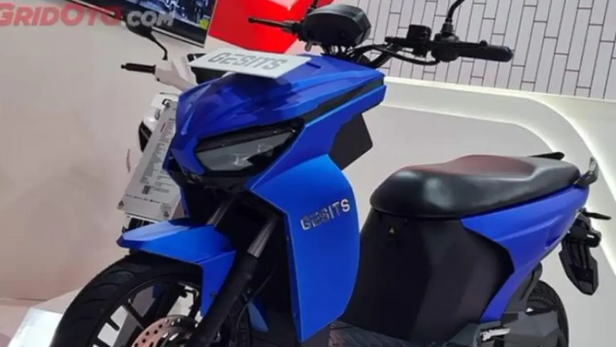 Spesifikasi motor listrik Gesits G1 terbaru, tenaga 5000 watt, jarak tempuh 100 km dan fitur modern. Simak detail lengkapnya! (Pinterest.com)