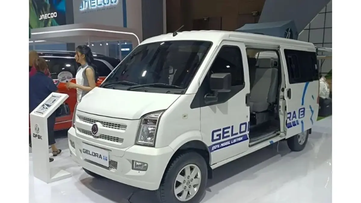 DFSK Gelora E GIIAS 2025 hadir dengan harga Rp270 juta! Simak spesifikasi dan promo mobil listrik niaga ini sekarang.(pinterest)