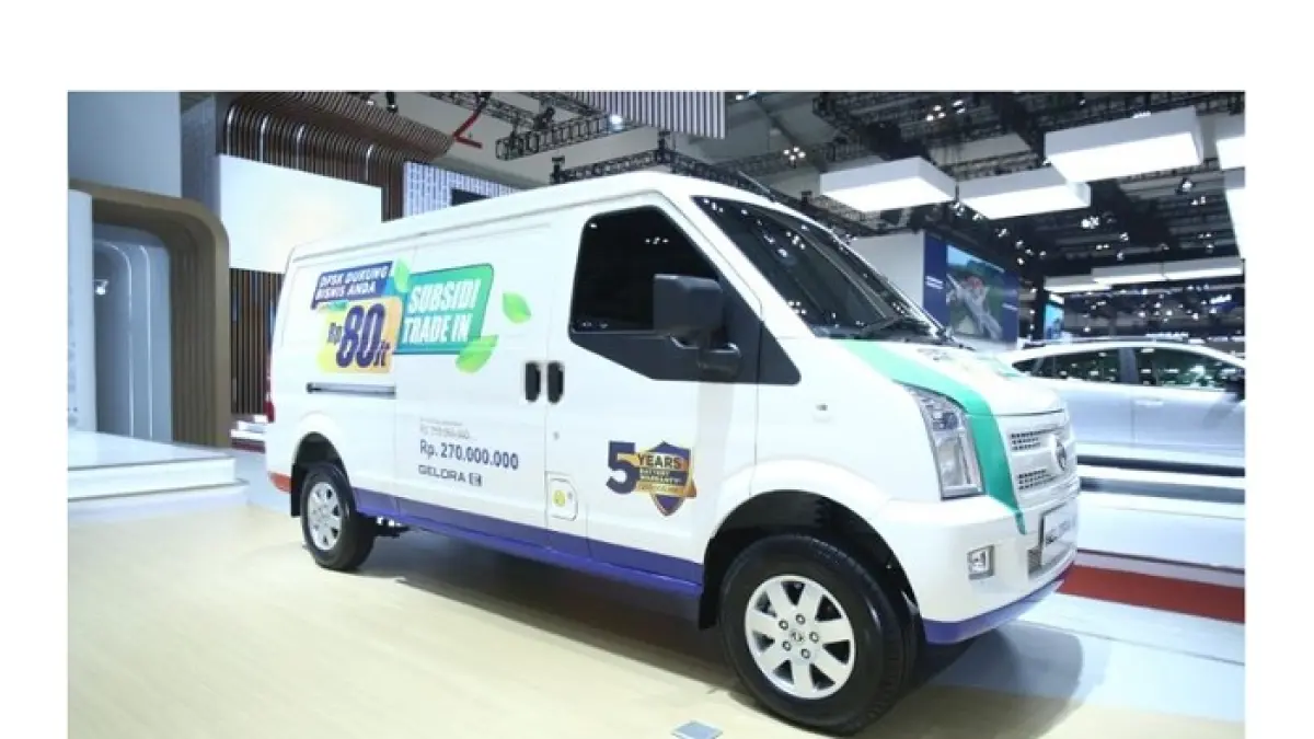 DFSK Gelora I jadi mobil listrik komersial termurah di Indonesia, harga Rp300 jutaan dengan fitur lengkap dan biaya operasional super hemat.(pinterest)