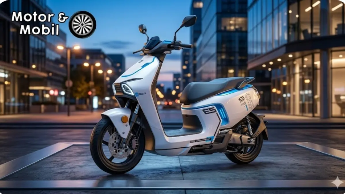 Harga motor listrik hybrid Zongsen ES5 2026 masih misterius, tapi teknologinya bisa pakai BBM dan listrik sekaligus. (Gemini AI)