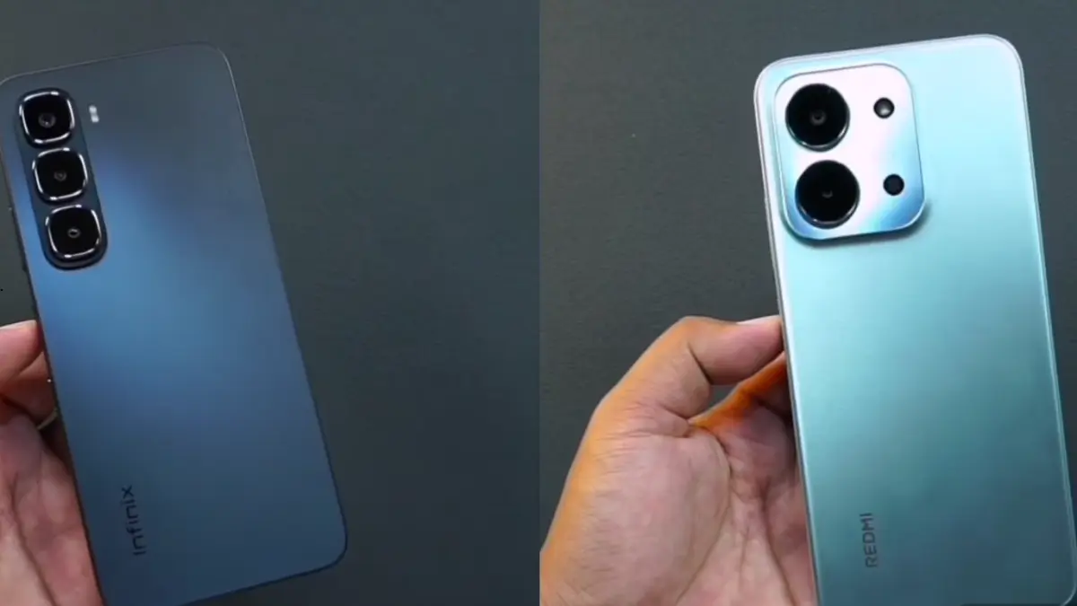 Infinix Hot 60i vs Redmi 15C, duel HP Rp 1 jutaan dengan chipset sama. Mana lebih unggul buat gaming dan kamera?(screenshot youtube)