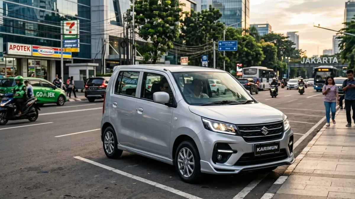 Suzuki Karimun 2026 hadir dengan desain baru, fitur modern, irit BBM, dan harga Rp140 jutaan. Cocok untuk city car harian.