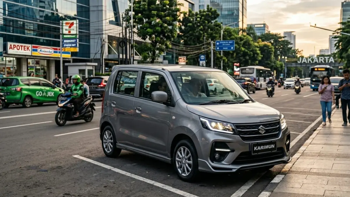 Suzuki Karimun 2026 hadir lebih modern, irit BBM, dan nyaman dengan harga mulai Rp150 juta. Cocok untuk city car harian.