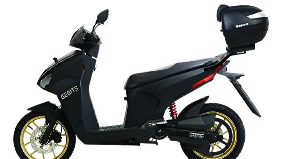 Gesits Raya G debut di IIMS 2023 dengan harga lebih murah dan jarak tempuh 60 km. Simak spesifikasi lengkapnya. (Pinterest) 