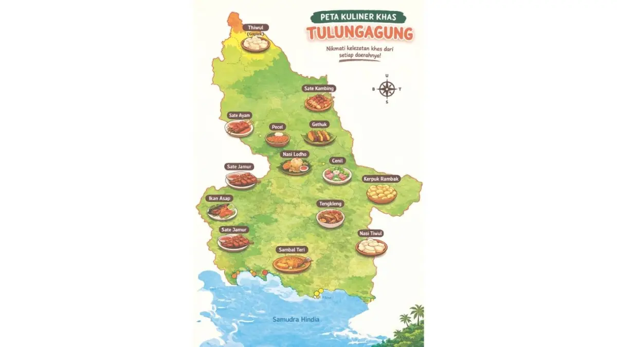 Sektor kuliner masih menjadi tulang punggung penggerak ekonomi mikro di Tulungagung.(ILUSTRASI)