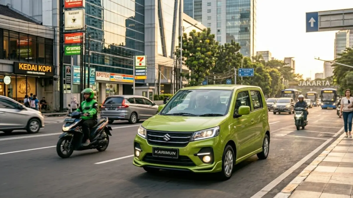 Suzuki Karimun 2026 hadir lebih modern, irit BBM, dan nyaman dengan fitur lengkap serta harga kompetitif di kelas city car.
