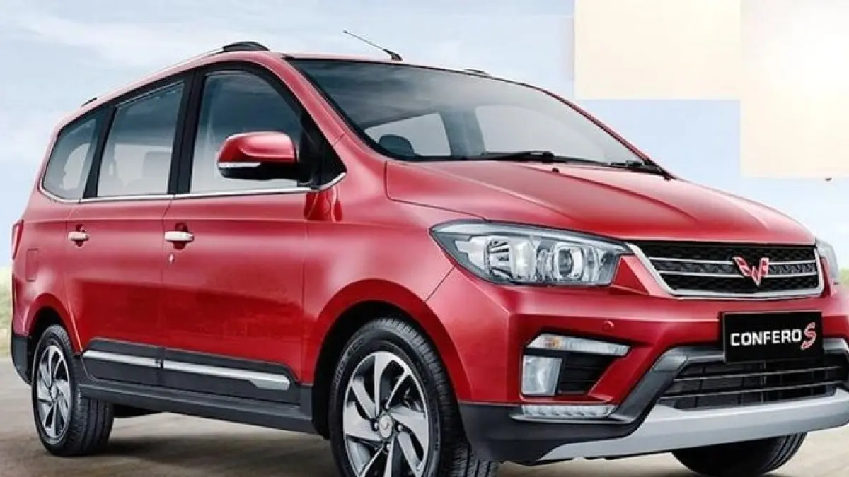 Wuling Confero 2026 hadir dengan desain modern, fitur lengkap, kabin lega, dan harga kompetitif siap lawan Avanza-Xpander.(Gemini AI)