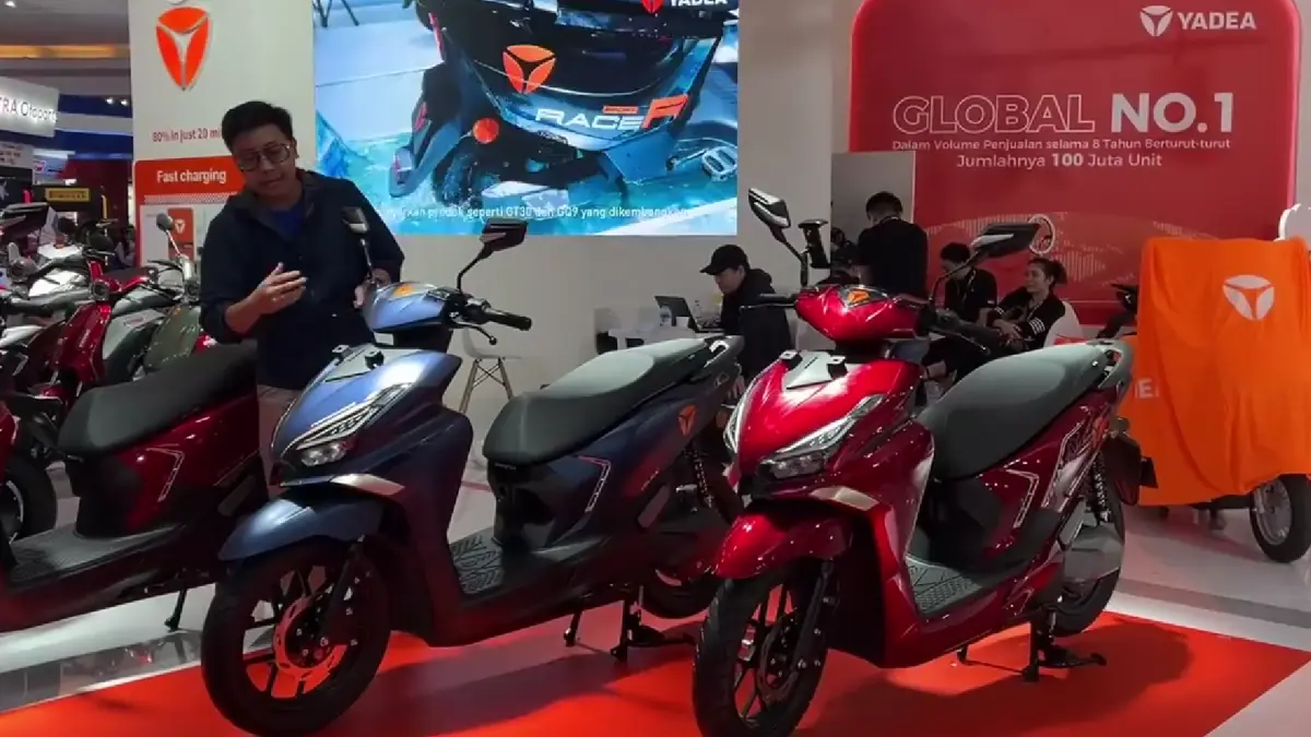 Yadea Velax resmi hadir di Indonesia mulai Rp19 jutaan dengan desain ala skutik ASEAN, fitur modern, dan jarak tempuh hingga 110 km.
(screenshot youtube)