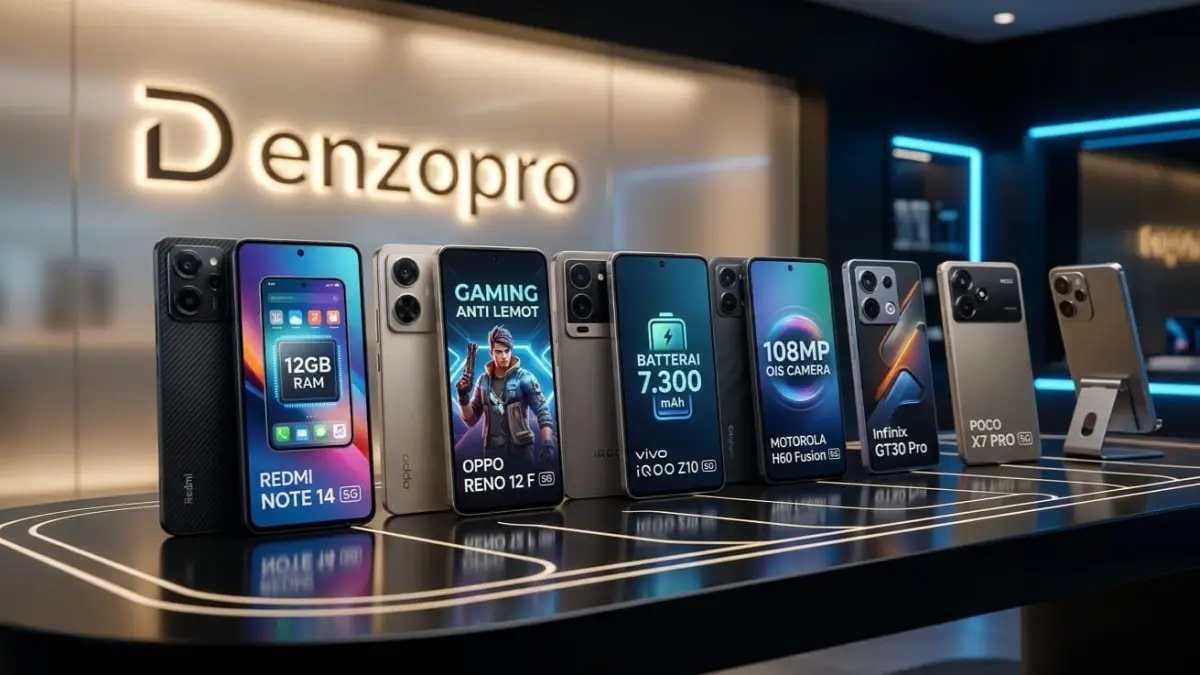 7 HP RAM 12 GB murah terbaik 2026 hadir dengan spek dewa, gaming lancar, baterai jumbo, dan harga mulai Rp3 jutaan.