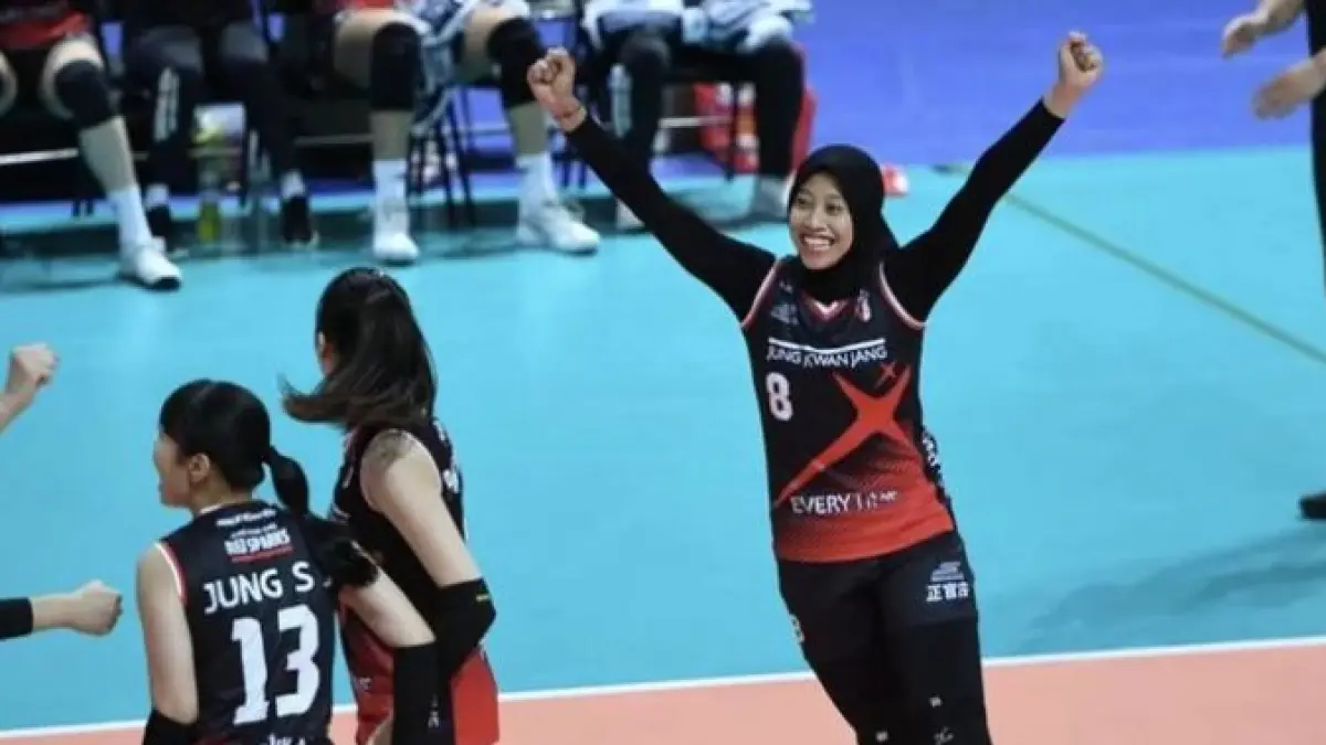 Bocoran agen soal visa Megawati Hangestri hebohkan fans! Benarkah Mega segera gabung Hyundai Hillstate di Liga Voli Korea? Simak faktanya di sini! (Pinterest)