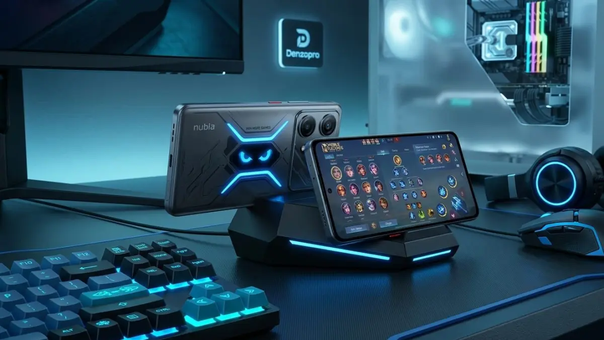 Nubia Neo 3 GT 5G hadir sebagai HP gaming murah Rp3 jutaan dengan shoulder trigger, RGB, dan performa kencang.