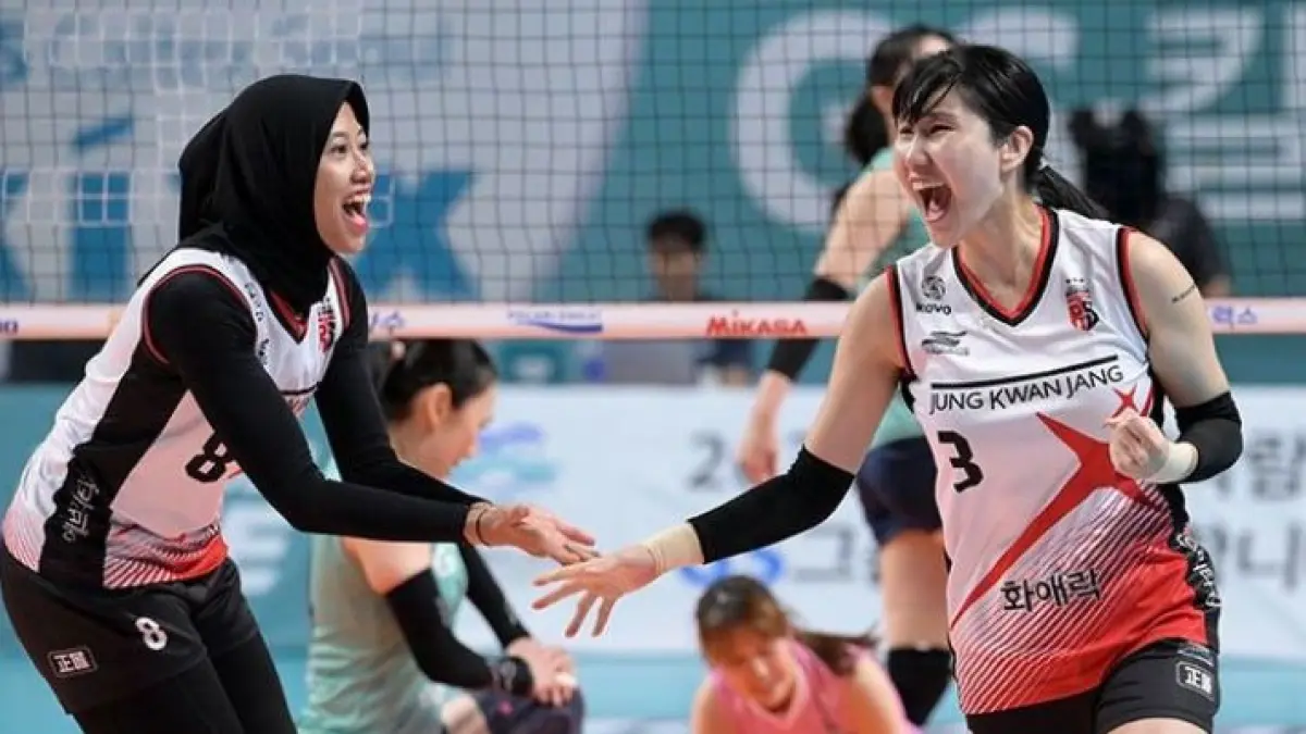 Ribuan warga Korea padati jumpa fans Megawati Hangestri di Suwon Gymnasium! Intip alasan Hyundai Hillstate rekrut Megatron & keputusan besar mundurnya dari Timnas.(Pinterest)