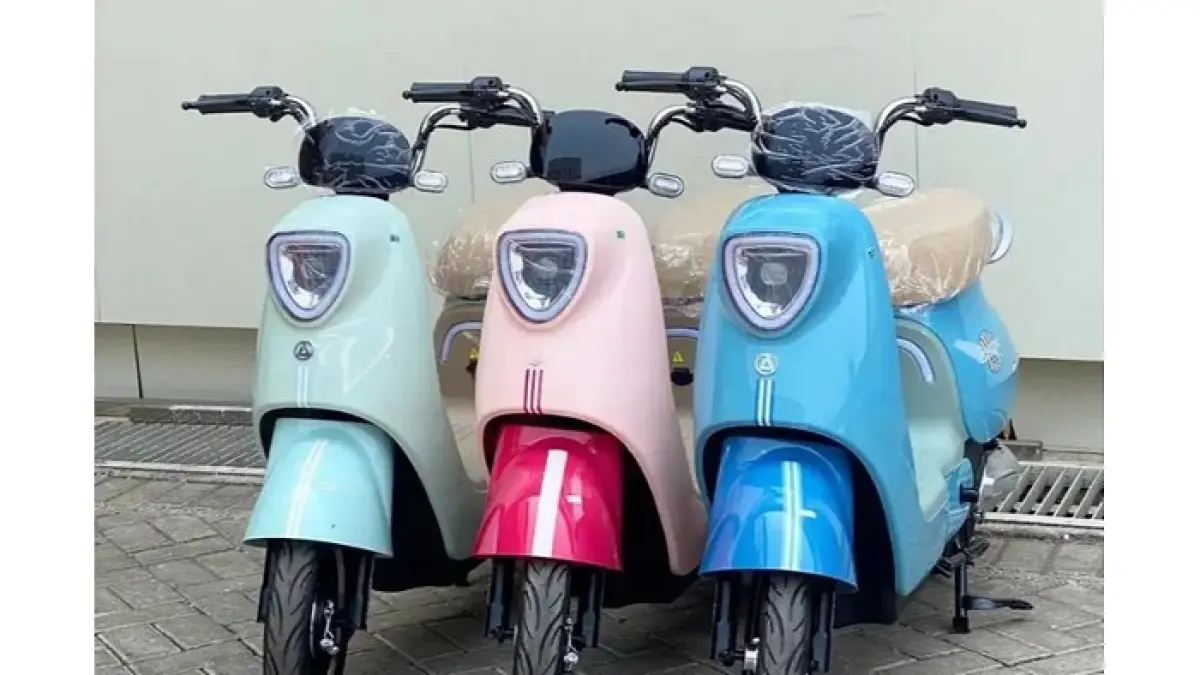 Review sepeda listrik Winfly T65 Litium dengan desain mirip motor, bagasi luas, fitur NFC dan jarak tempuh hingga 40 km. (Pinterest) 