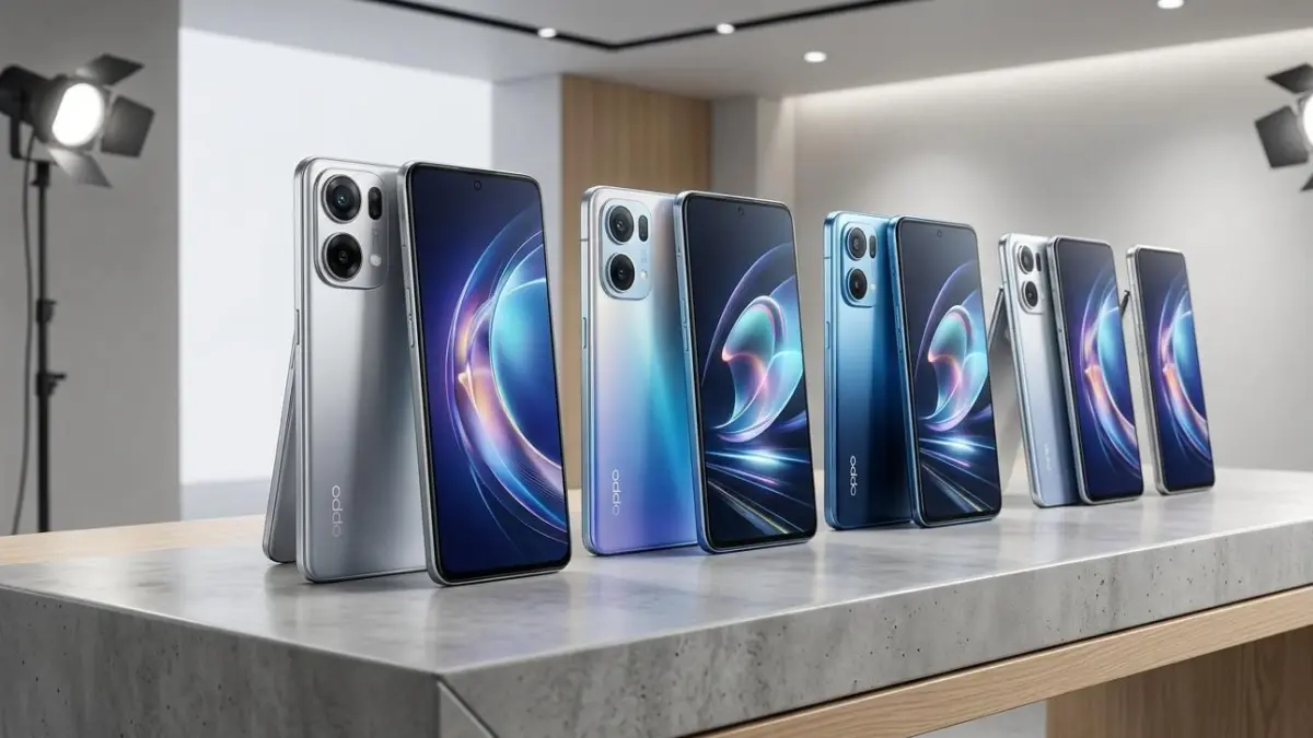 7 HP OPPO 5G terbaik 2026 mulai Rp2 jutaan, dari OPPO A79 5G hingga Reno 15 F 5G dengan baterai jumbo dan kamera keren.