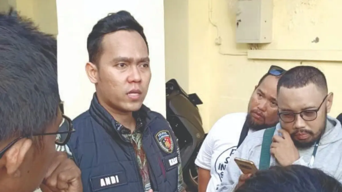 Kasat Reskrim Polres Tulungagung, Iptu Andi Wiranata Tamba, saat memberikan keterangan kepada awak media.