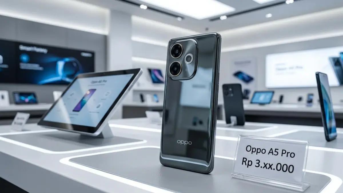 Oppo A5 Pro diprediksi hadir dengan harga Rp3 jutaan. Apakah worth it dibeli? Simak bocoran dan analisis lengkapnya di sini.