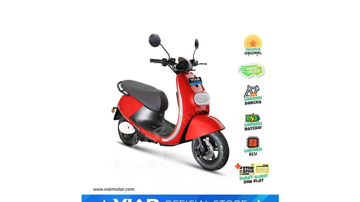 Review Viar Q1 X Grab setelah sebulan dipakai harian, irit biaya operasional tapi punya beberapa kekurangan menarik.(pinterest)