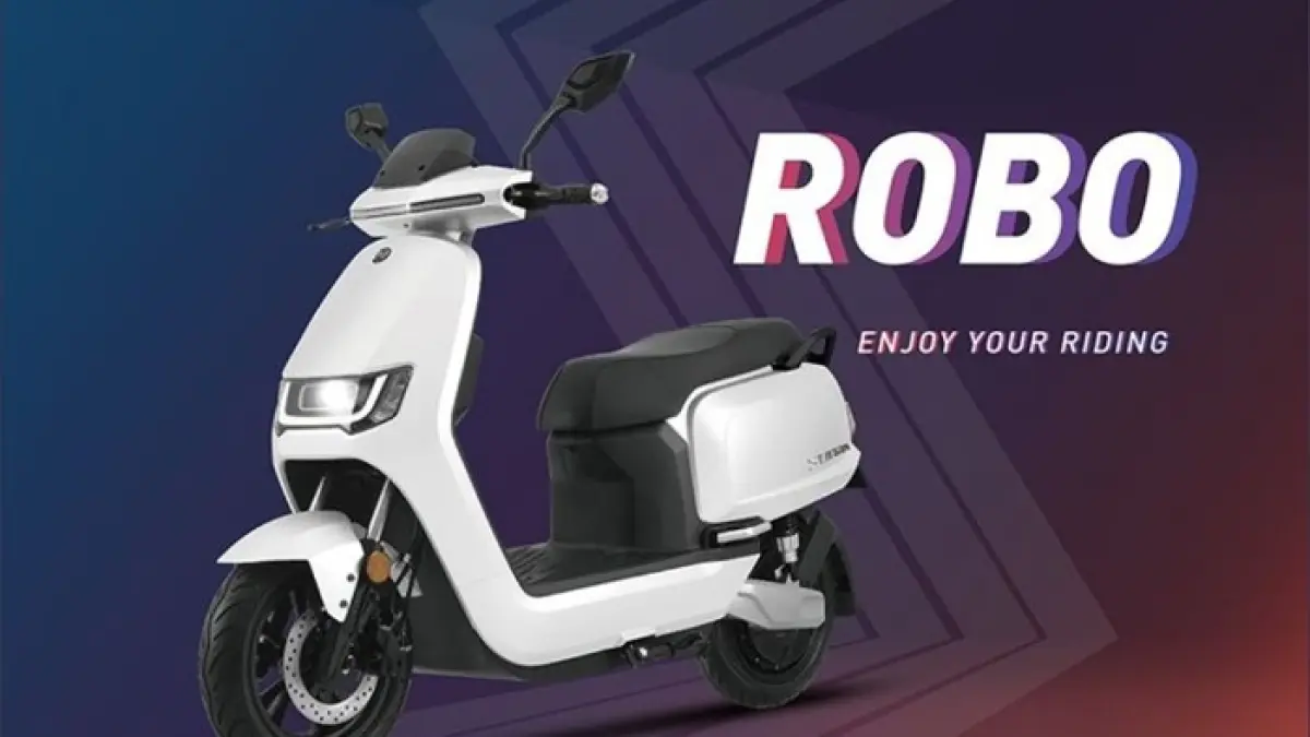 Sunra Robo S menawarkan performa tinggi, fingerprint starter, dan desain futuristik untuk motor listrik modern. (PINTEREST)