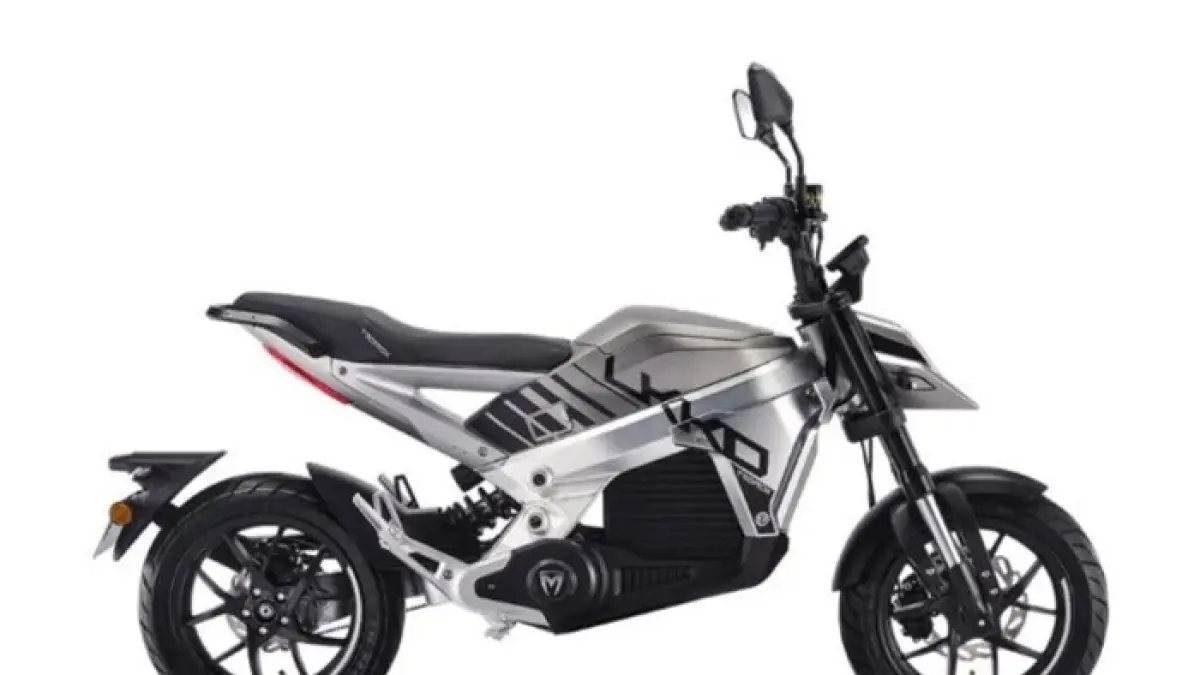 Super Soco TC Max motor listrik hadir dengan desain café racer modern dan performa sporty untuk mobilitas urban. (PINTEREST)