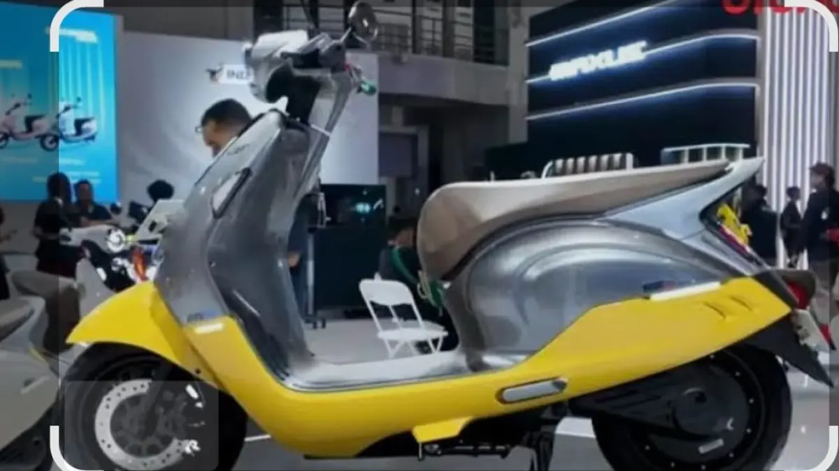 Indomobil QT Pro hadir dengan desain retro, fitur NFC, double baterai dan bagasi besar, cocok untuk motor listrik harian.
