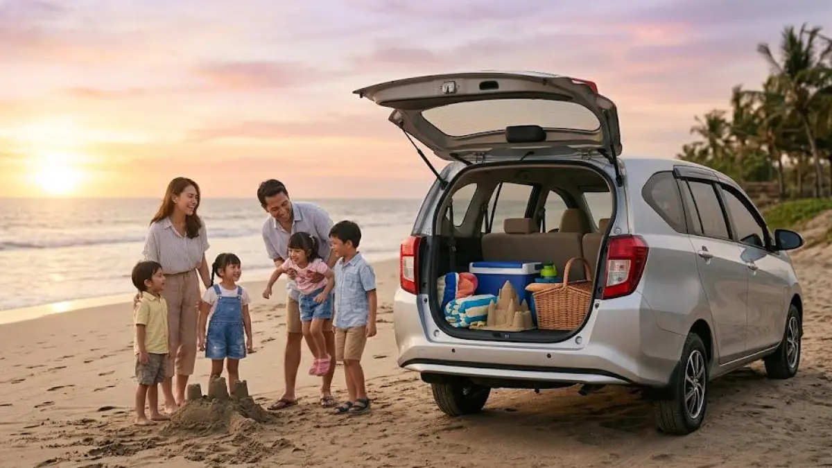 Daihatsu Sigra 2026 Makin Modern dan Irit, Mobil LCGC Favorit Keluarga Ini Tampil Stylish dengan Fitur Lengkap dan Harga Terjangkau (Gemini AI)
