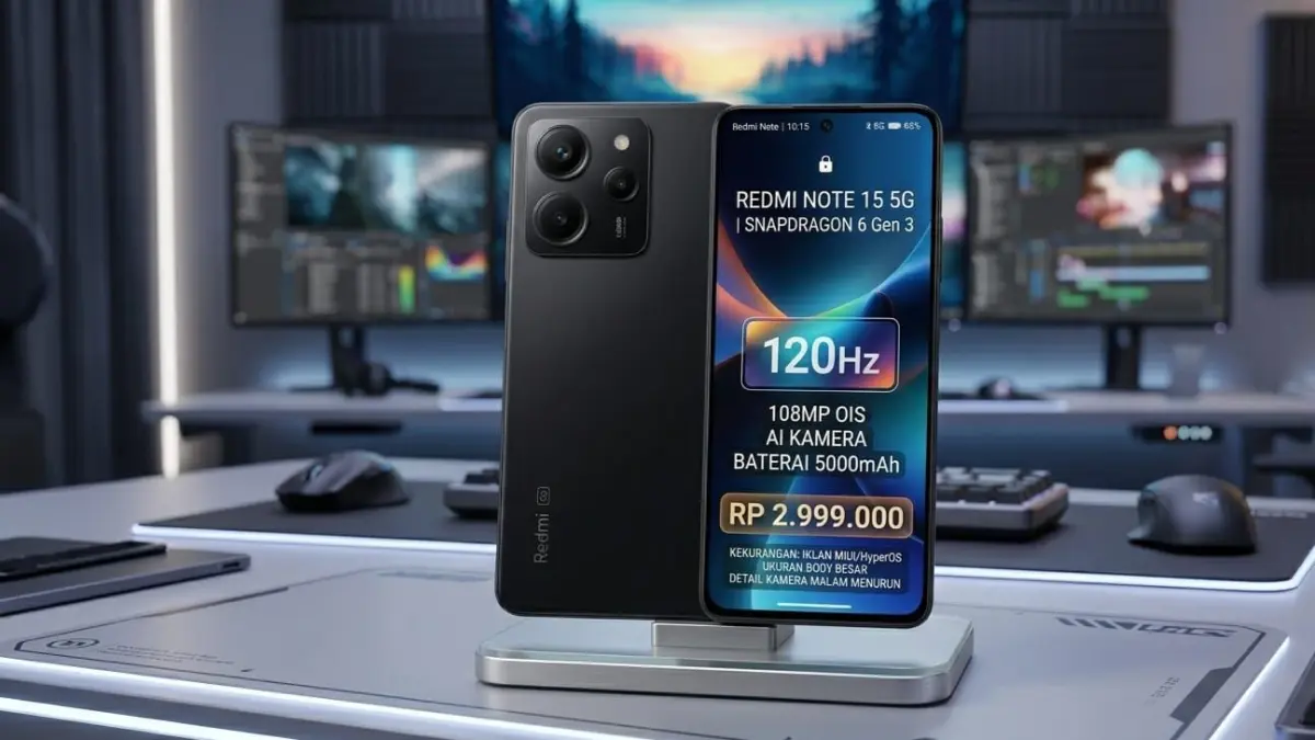 HP murah Snapdragon Xiaomi Redmi Note terbaru hadir dengan spesifikasi gahar, layar AMOLED dan baterai besar, tapi punya kekurangan.