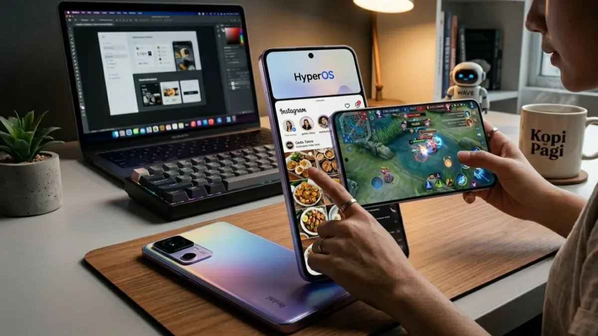 HP murah Snapdragon Xiaomi Redmi Note terbaru masih layak dipakai jangka panjang dengan performa stabil dan baterai besar.
