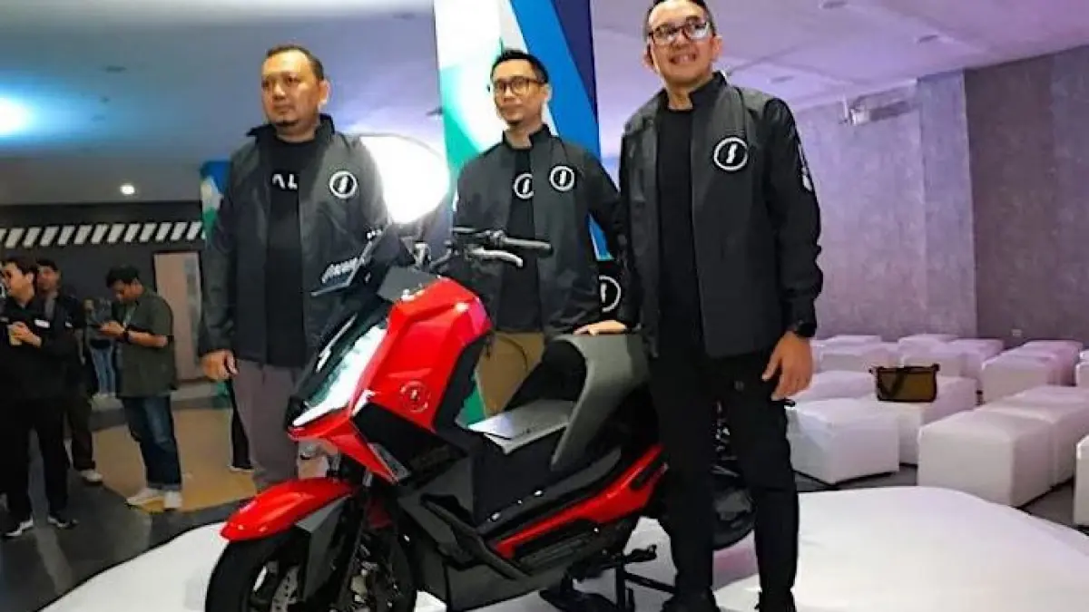 Indomobil eMotor QT dan QT Pro meluncur di IMS 2026. Motor listrik Rp15 jutaan ini punya NFC, alarm dan hill start assist.(pinterest)