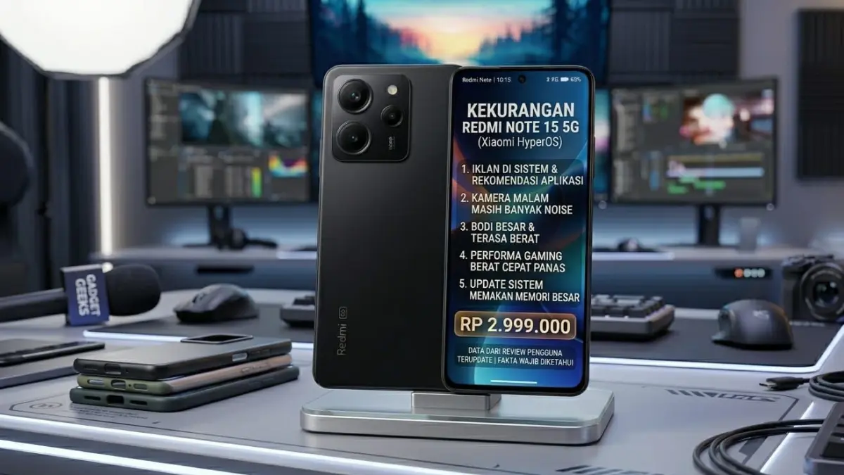Kekurangan HP murah Snapdragon Xiaomi Redmi Note terbaru mulai dari iklan sistem hingga kamera malam jadi sorotan pengguna.