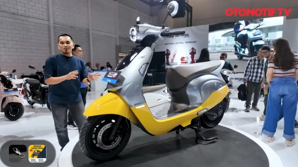 Indomobil Expo 2026 di Senayan City hadirkan mobil listrik mewah, SUV EV, hingga motor listrik lucu yang ramai diburu pengunjung.
(screenshot youtube)
