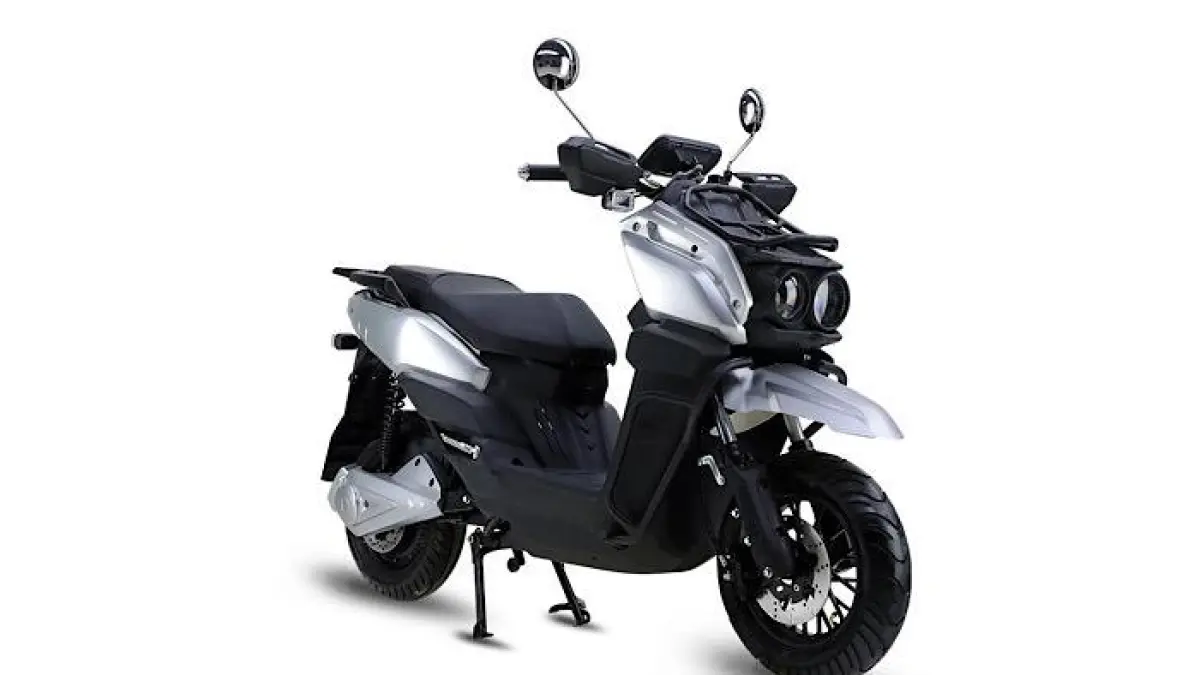 Polytron Fox 350 hadir dengan jarak tempuh 130 km, kecepatan 95 km/jam, dan skema sewa baterai seumur hidup.(pinterest)