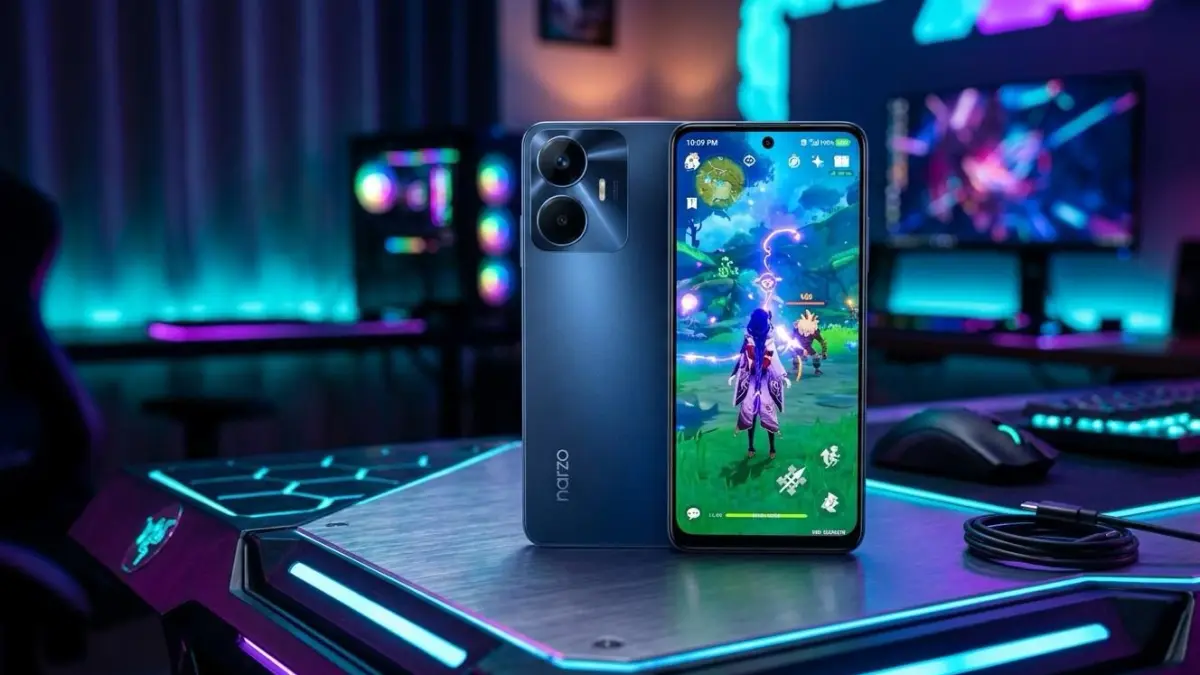 Realme Narzo Power hadir dengan baterai 10000 mAh, layar AMOLED 144Hz, dan chipset baru. Cocok untuk gaming dan multitasking.