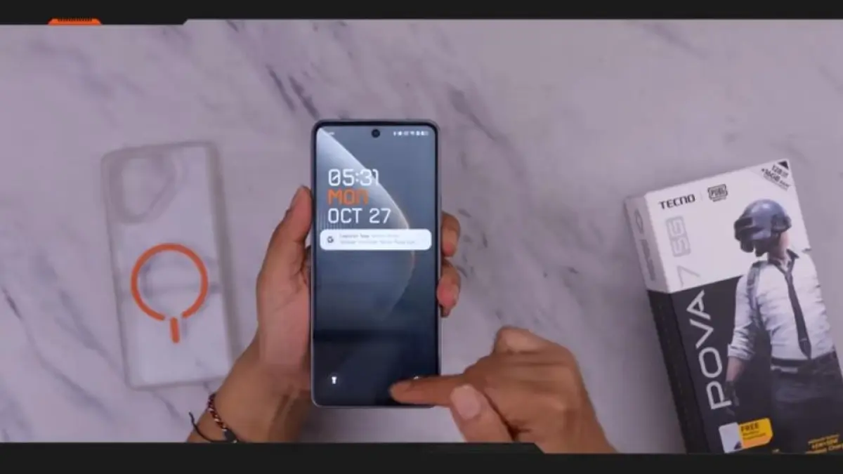 Review Tecno Pova Curve 5G, HP gaming Rp3 jutaan dengan layar AMOLED 144Hz, Dimensity 7300 dan kamera 64 MP.(Screenshot youtube)