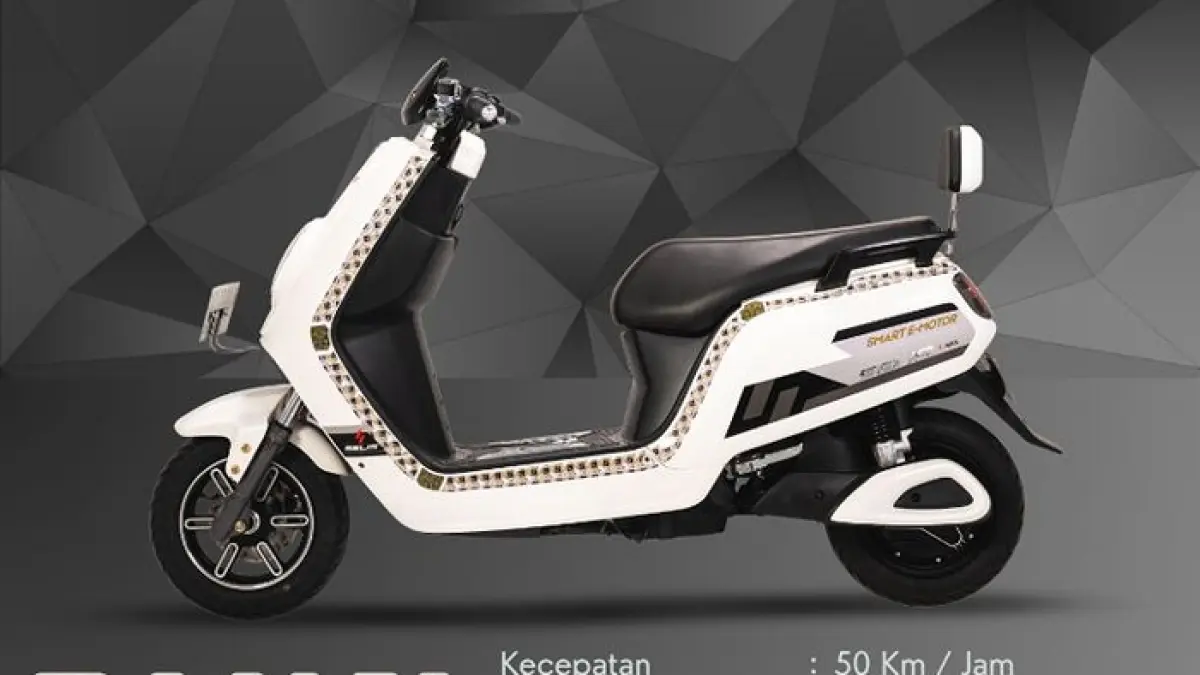 Selis IMX hadir dengan desain futuristis, keyless, 3 mode, dan jarak tempuh hingga 230 km. Motor listrik praktis dan hemat.(Gemini AI)
