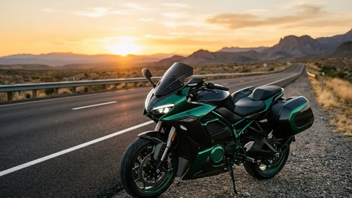 Review Polytron Fox 350 bongkar kelebihan dan kekurangan motor listrik Rp15 jutaan untuk harian. (Ilustrasi Gemini AI)