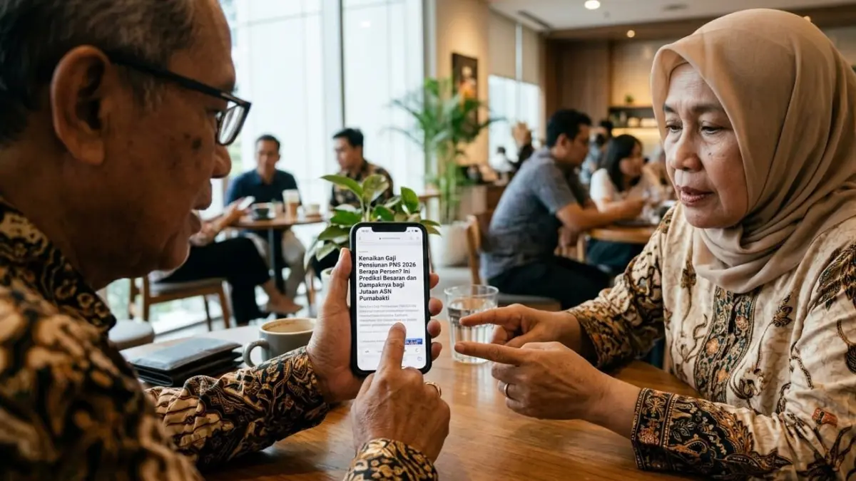 Kenaikan gaji pensiunan PNS 2026 berapa persen jadi perhatian publik. Simak prediksi dan dampaknya bagi pensiunan.