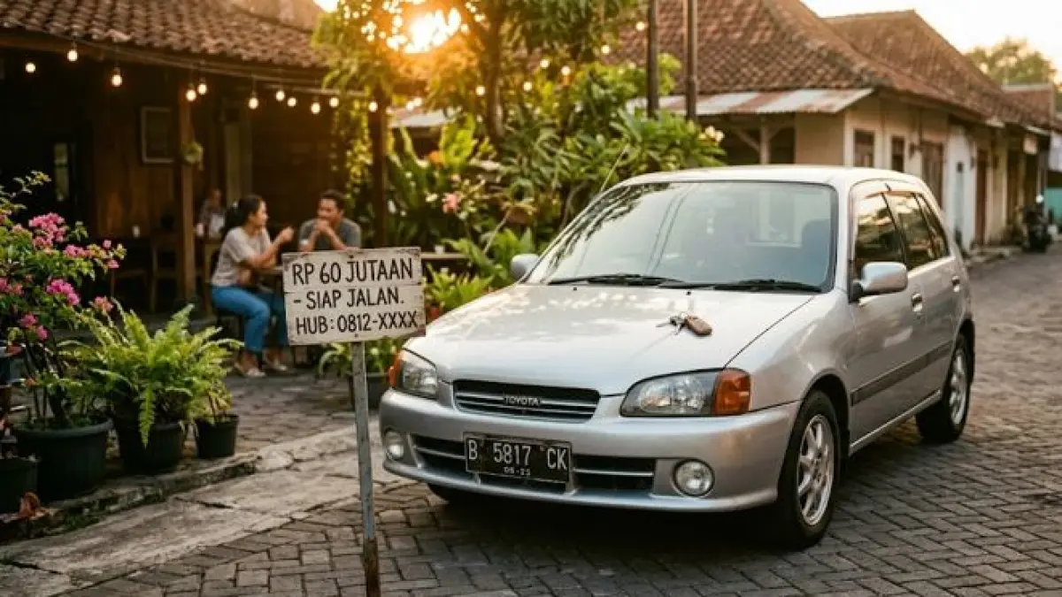 Cari mobil bekas 60 jutaan dengan rasa premium dan desain modern? Ini 3 rekomendasi mobil bekas 60 jutaan terbaik yang ramah kantong! (Gemini ai)