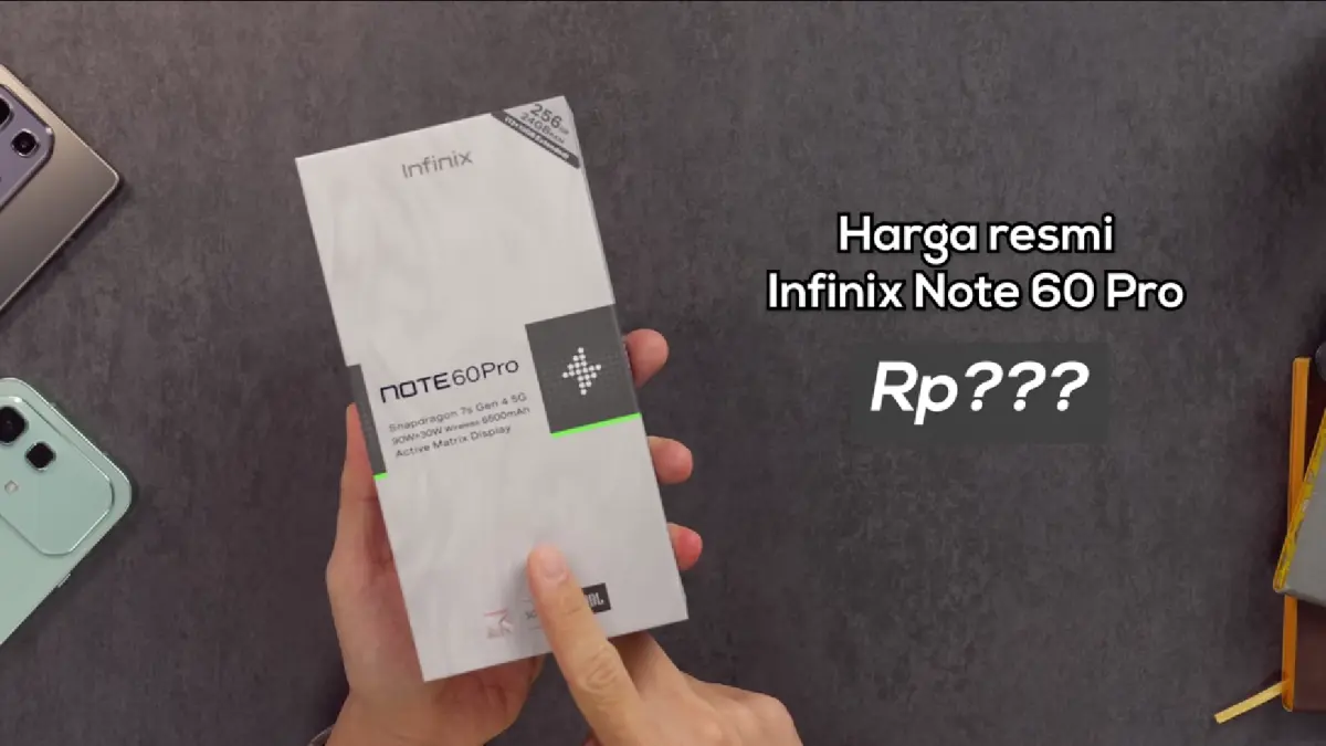 Infinix Note 60 Pro hadir dengan Snapdragon 7s Gen 4, layar AMOLED 144 Hz, dan harga hampir Rp 6 juta.
(screenshot youtube)