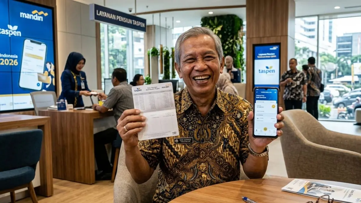 Update Taspen pensiunan 2026 terbaru hari ini bahas peluang kenaikan gaji, tunjangan, dan layanan digital terbaru.