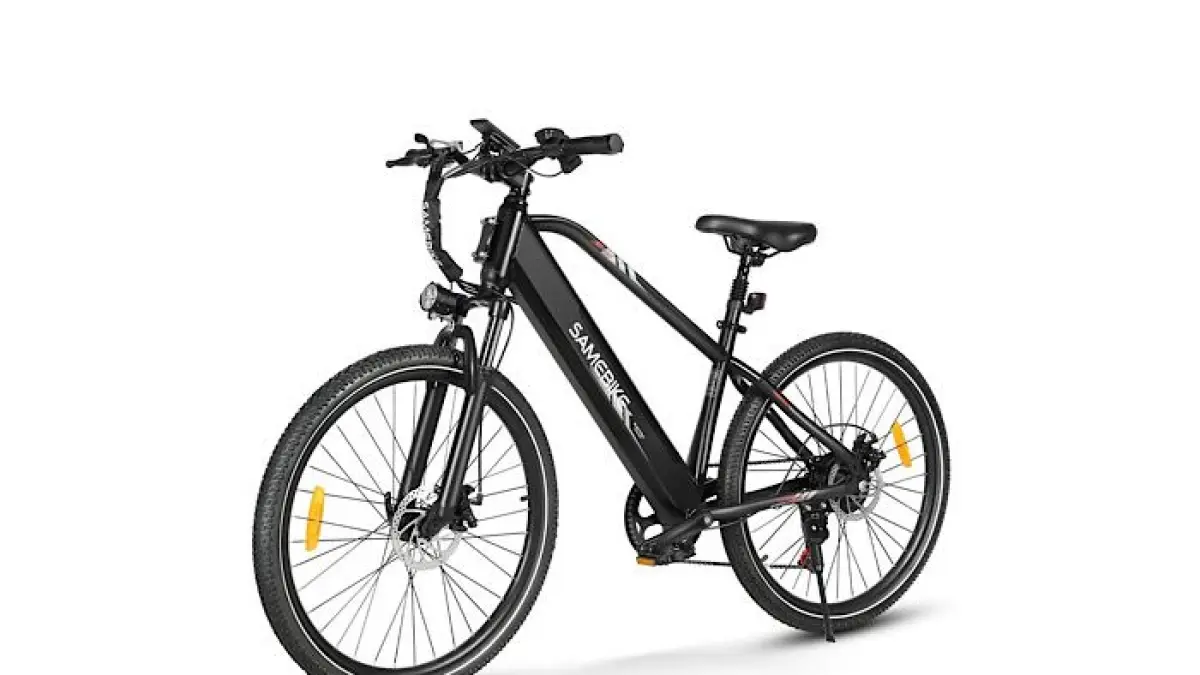 ADO A26 Plus jadi sepeda listrik favorit 2025 dengan jarak tempuh 100 KM, motor 250 watt, dan bobot ringan Rp12 jutaan.(pinterest)