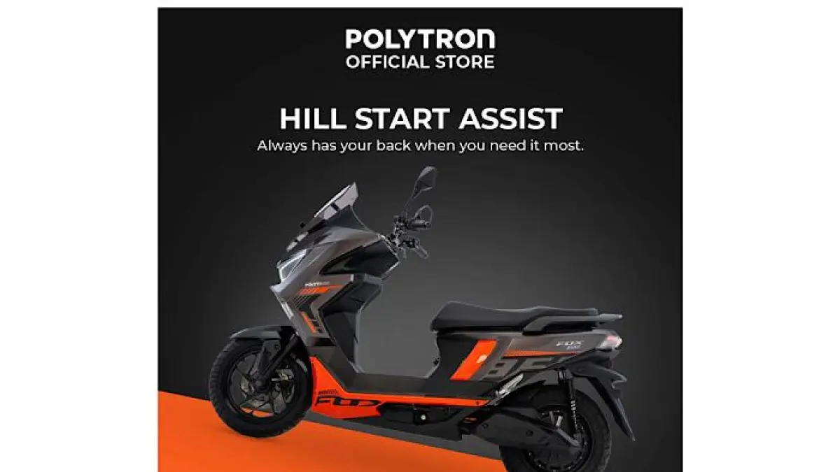 Polytron Fox 350 resmi meluncur dengan harga mulai Rp15,5 juta, fitur cruise control, jarak tempuh 130 km, dan desain maxi scooter.(pinterest)
