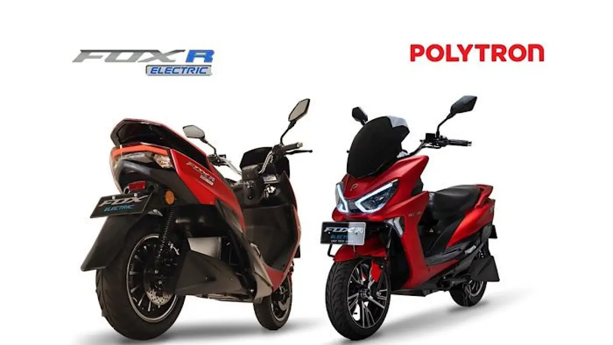 Review Polytron Fox 350 terbaru 2026, motor listrik Rp15,5 juta dengan jarak tempuh 136 km dan fitur modern.(pinterest)